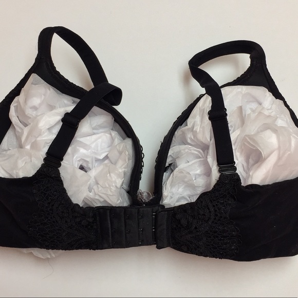 Bra Victoria Secret Black Lace RARE 38DDD - Picture 8 of 8